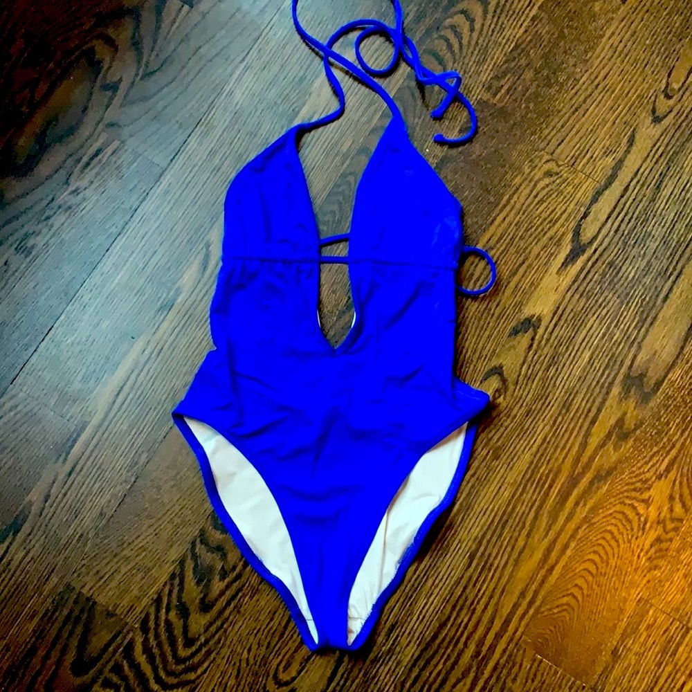 MIlly Cabana Plunge Monokini Swimsuit